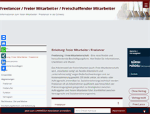 Tablet Screenshot of freier-mitarbeiter.ch